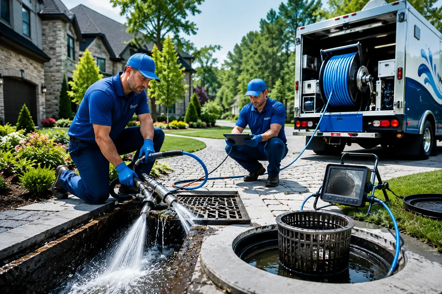 Local outdoor drain cleaning professionals in Norman, AR