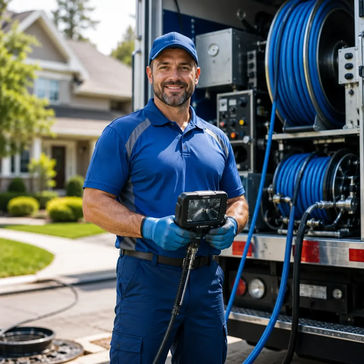 Local outdoor drain cleaning specialists in Norman, AR